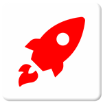 rocket ship icon 